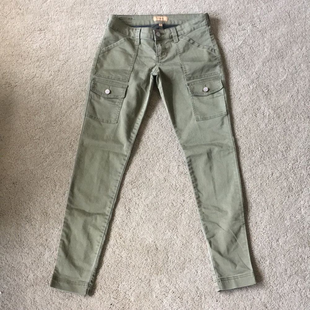 Olive green pants